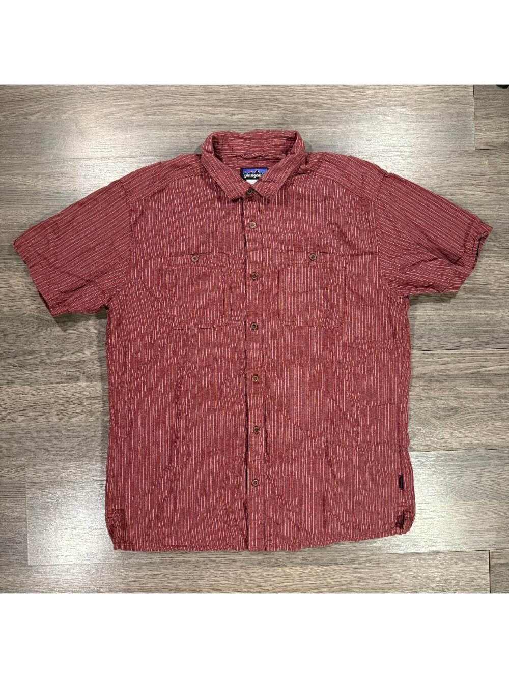 Patagonia Men's Back Step Shirt - Dark Red